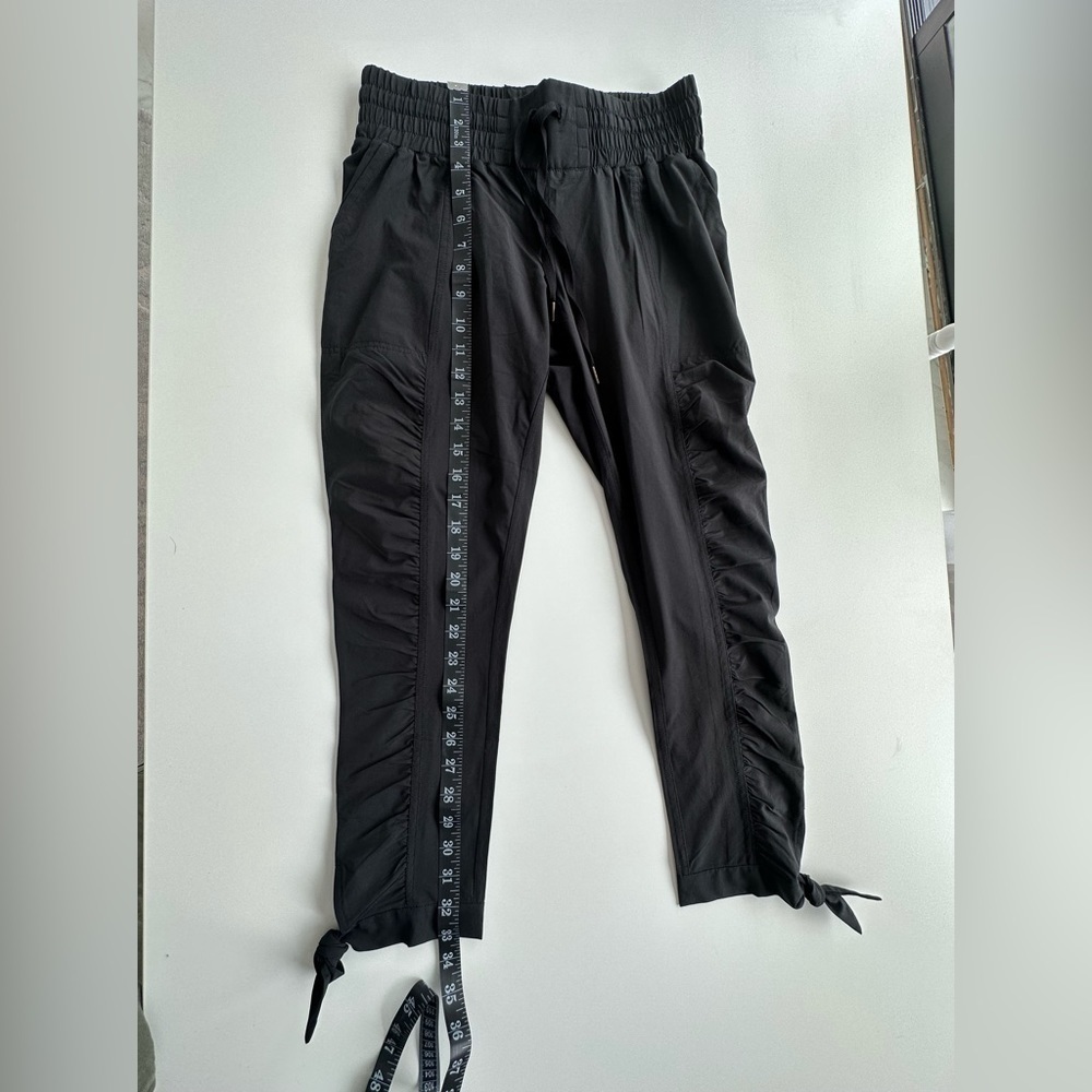 PrAna Bindu Windbreaker Jogger Pants Black XS Lightweight Athleisure - Picture 7 of 10